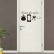 Bedroom Door Decoration Marvelous On Throughout Spanish Before Leaving Quotes Smile Wall Stickers Living Room 4
