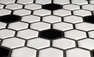 Black And White Hexagon Tile Floor