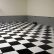 Black And White Tile Floor Excellent On Inside Flooring Contemporary Intended For 6 4