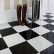 Floor Black And White Tile Floor Stunning On Regarding 40 Best Tiles Images Pinterest At Home 14 Black And White Tile Floor