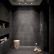 Black Bathroom Fine On For Room Designs Pinterest Dark Bathrooms Modern 5