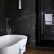 Bathroom Black Bathroom Plain On Intended For ON TREND THE MARBLE Marble Wall Minimal Decor And Bare 24 Black Bathroom