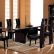 Furniture Black Dining Room Furniture Sets Perfect On In Set Home Decor 17 Black Dining Room Furniture Sets