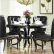 Black Dining Room Furniture Sets Plain On Throughout Contemporary Design Table Set Fresh 4