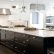 Kitchen Black Kitchen Cabinets With White Marble Countertops Astonishing On Pertaining To And Kitchens Dark Photos Of The 28 Black Kitchen Cabinets With White Marble Countertops