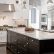 Kitchen Black Kitchen Cabinets With White Marble Countertops Exquisite On Within One Color Fits Most 11 Black Kitchen Cabinets With White Marble Countertops