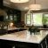 Kitchen Black Kitchen Cabinets With White Marble Countertops Impressive On Contemporary 6 Black Kitchen Cabinets With White Marble Countertops