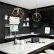 Kitchen Black Kitchen Cabinets With White Marble Countertops Nice On For And Features Shaker Paired 15 Black Kitchen Cabinets With White Marble Countertops