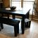 Kitchen Black Kitchen Table With Bench Amazing On Regard To Chairs Set Of 4 9 Black Kitchen Table With Bench