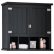 Interior Black Wood Storage Cabinet Simple On Interior Pertaining To Contemporary Bathroom Wall Cabinets With Regard 14 Black Wood Storage Cabinet