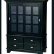 Black Wood Storage Cabinet Stunning On Interior Intended For Tall Exmedia Me 4
