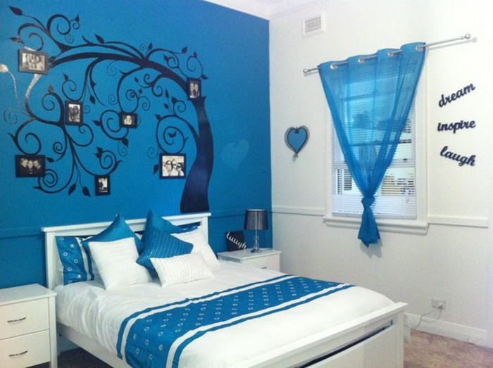 Bedroom Blue And White Bedroom For Teenage Girls Incredible On Inside Painting Decoration Ideas Inspiring 0 Blue And White Bedroom For Teenage Girls