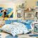 Bedroom Blue And White Bedroom For Teenage Girls Marvelous On With Regard To 55 Room Design Ideas 21 Blue And White Bedroom For Teenage Girls