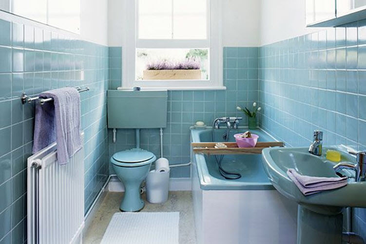  Blue Bathroom Tiles Exquisite On For 40 Retro Tile Ideas And Pictures 27 Blue Bathroom Tiles