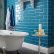 Bathroom Blue Bathroom Tiles Fine On With Regard To I Pinimg Com 736x B6 6a 60 10 Blue Bathroom Tiles