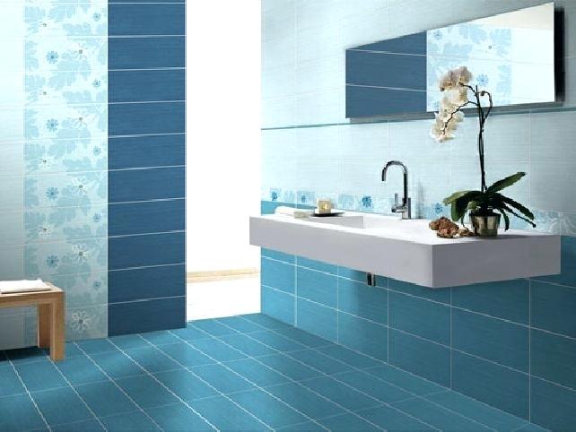 Bathroom Blue Bathroom Tiles Simple On Regarding Nestled Co Wp Content Uploads 2018 05 Bathroo 28 Blue Bathroom Tiles