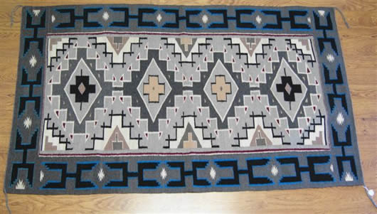 Floor Blue Navajo Rugs Unique On Floor Regarding Teec Nos Pos Rug For Sale Circa 1995 0 Blue Navajo Rugs