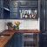 Kitchen Blue Painted Kitchen Cabinets Amazing On Intended For Faun Design 11 Blue Painted Kitchen Cabinets
