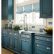 Kitchen Blue Painted Kitchen Cabinets Astonishing On Regarding 23 Gorgeous Cabinet Ideas 0 Blue Painted Kitchen Cabinets
