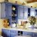 Kitchen Blue Painted Kitchen Cabinets Incredible On Intended For Images Of Www Com 6 Blue Painted Kitchen Cabinets
