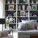 Bookshelves Living Room Stunning On With Regard To Dark Interiors Trend Cupboard Doors White Trim And 2