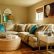 Brown And Turquoise Living Room Wonderful On With Regard To Decorating Colors Of Nature Aqua Exoticness 4