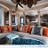 Living Room Brown Blue Living Room Perfect On Inside 15 Stunning Designs With And Orange Accents 21 Brown Blue Living Room