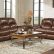 Brown Leather Living Room Furniture Beautiful On Throughout Sets Suites 3