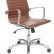 Brown Leather Office Chair Fresh On Furniture With Regard To Joplin Mid Back Swivel Polished Frame By 3
