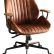 Furniture Brown Leather Office Chair Imposing On Furniture In Desk Metal Top Grain 19 Brown Leather Office Chair