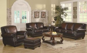Brown Leather Sofa Sets