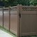 Other Brown Vinyl Picket Fence Astonishing On Other With Regard To Fencing Panels BITDIGEST 7 Brown Vinyl Picket Fence