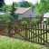 Brown Vinyl Picket Fence Fine On Other Regarding Grand Illusions Color Spectrum PVC In Fences Gate And 1