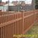 Brown Vinyl Picket Fence Stunning On Other With Regard To Eads Co Your Super Store Photo 4