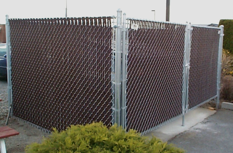 Home Chain Link Fence Slats Brown Marvelous On Home For Chainlink Commercial Hancock Gate Control Operators 0 Chain Link Fence Slats Brown