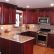Cherry Kitchen Cabinets Stunning On For Awesomebrandi Layout Similar To Our Current One 1