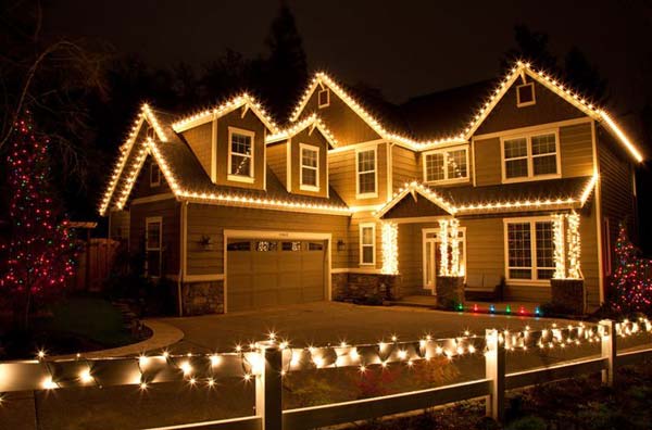 Home Christmas Lighting Decoration Incredible On Home Throughout Top 46 Outdoor Ideas Illuminate The Holiday 24 Christmas Lighting Decoration