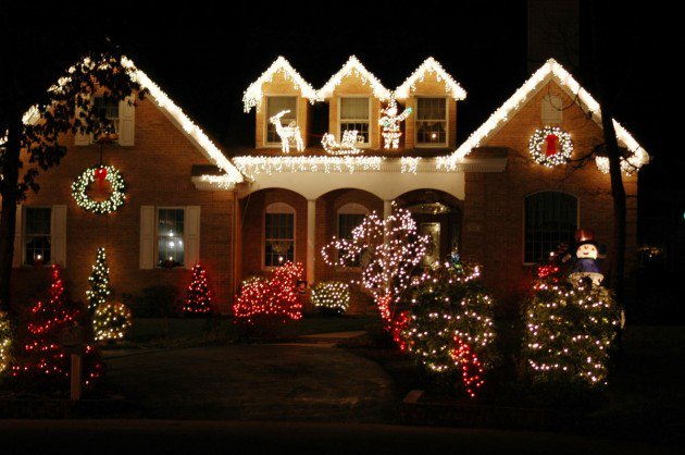 Home Christmas Lighting Decoration Modern On Home Intended The Best 40 Outdoor Ideas That Will Leave You 6 Christmas Lighting Decoration