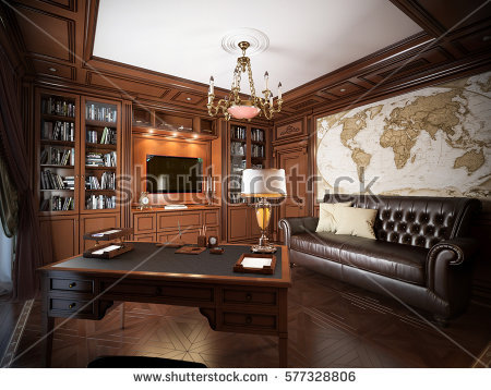 Office Classic Office Design Creative On For Home Interior Style Stock Illustration 0 Classic Office Design