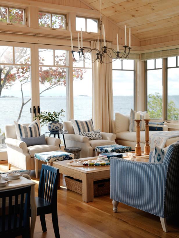  Coastal Decorating Ideas Living Room Wonderful On Intended HGTV 21 Coastal Decorating Ideas Living Room