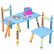 Furniture Colorful Kids Furniture Excellent On Throughout Giantex 3 Piece Crayon Table Chairs Set Wood Children 19 Colorful Kids Furniture