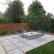 Floor Concrete Patio With Square Fire Pit Innovative On Floor Throughout Chic Simple Design Ideas Back 24 Concrete Patio With Square Fire Pit