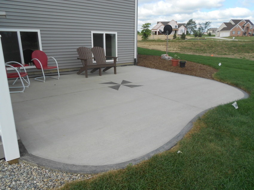 Home Concrete Slab Patio Designs Contemporary On Home Intended Incredible Cement Ideas Roman Stamped Google Search 0 Concrete Slab Patio Designs