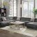 Contemporary Living Room Couches Exquisite On Inside Maura Modern Sectional 2