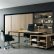 Office Contemporary Office Delightful On Within Home Furniture Wooden 24 Contemporary Office