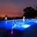Cool Outdoor Lighting Interesting On Interior Throughout Pool Color With Fabulous Fountains NYTexas 2
