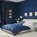 Bedroom Dark Blue Bedroom Walls Perfect On With Regard To Ideas Wall DMA Homes 68552 23 Dark Blue Bedroom Walls