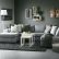 Dark Gray Living Room Furniture Amazing On Within Full Size Of 5