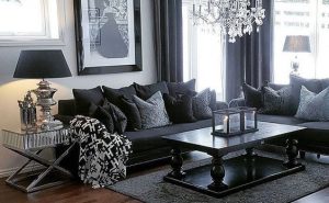 Dark Grey Living Room Furniture