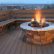 Deck Ideas With Fire Pit Marvelous On Other Within Brick And Concrete Pits HGTV 2
